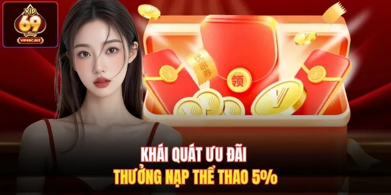 Khái quát ưu đãi thưởng nạp thể thao 5%