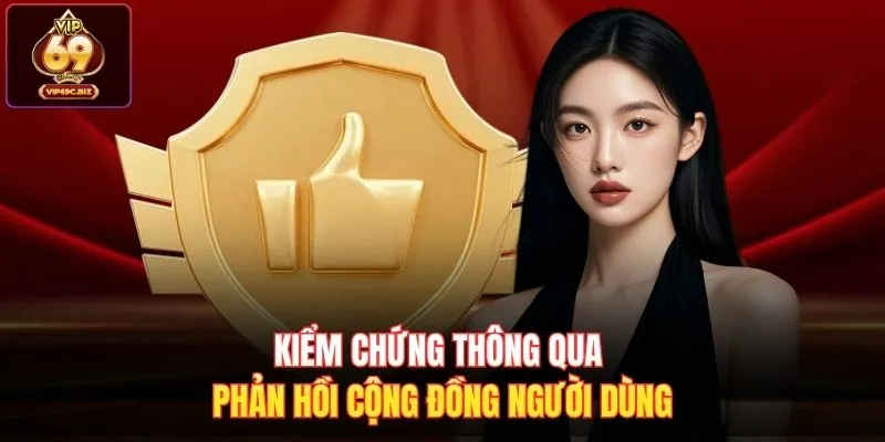 Kiểm chứng thông qua phản hồi cộng đồng người dùng