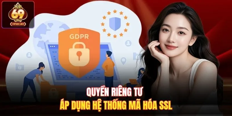 Quyền riêng tư áp dụng hệ thống mã hóa SSL