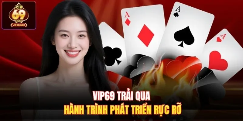 Vip69 trải qua hành trình phát triển rực rỡ